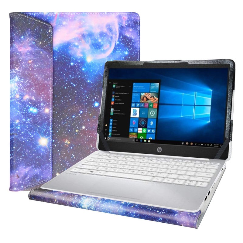 Alapmk Protective Case for Surface Laptop SE 11.6" &case for HP Pavilion X360 11-apXXXX 11M-AP0013DX/ Stream 11 11-akXXX 11-AK1012DX & ASUS L210 [Not fit Pavilion x360 11M-adXXX],Galaxy - Image 1